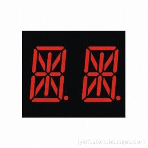 14-segment LED Display 2-digit Red Color